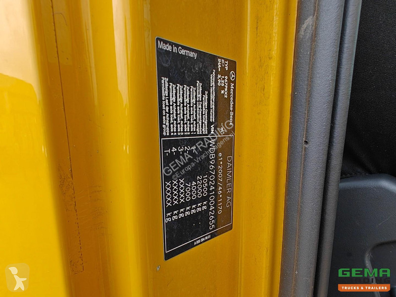 شاحنة Mercedes 1021 4x2 Day Cab (3 pl) Euro6A -...