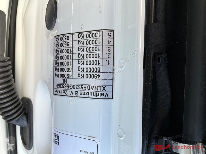 Lastbil DAF 480 10x4 mid-lift bladgeveerd met...