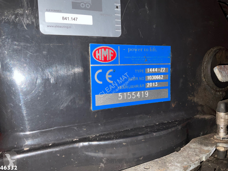 شاحنة Scania 320 HMF 14 Tonmeter Z-kraan Just...