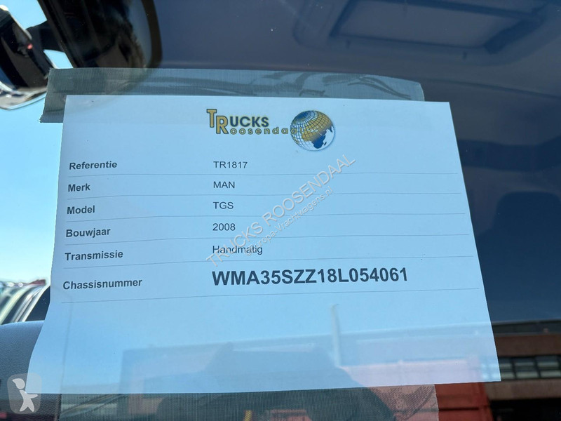 شاحنة MAN TGS + 6x4 FRONT TRACTION +...