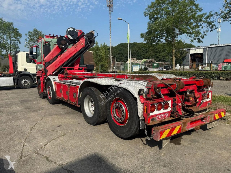 شاحنة MAN 35.480 8X4 HMF 2420 K5 + HMF ABLE +...