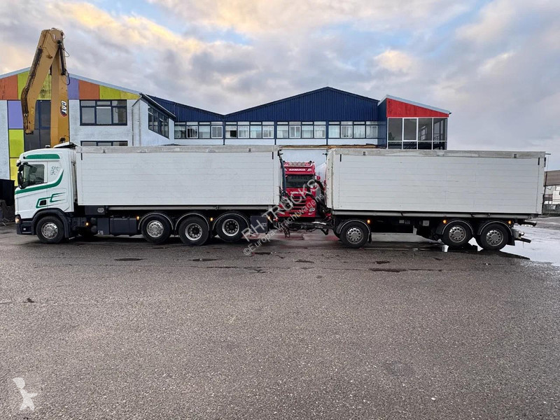 شاحنة Scania R500 NS 8X2 EURO 6 + NBS HANER KIPPER