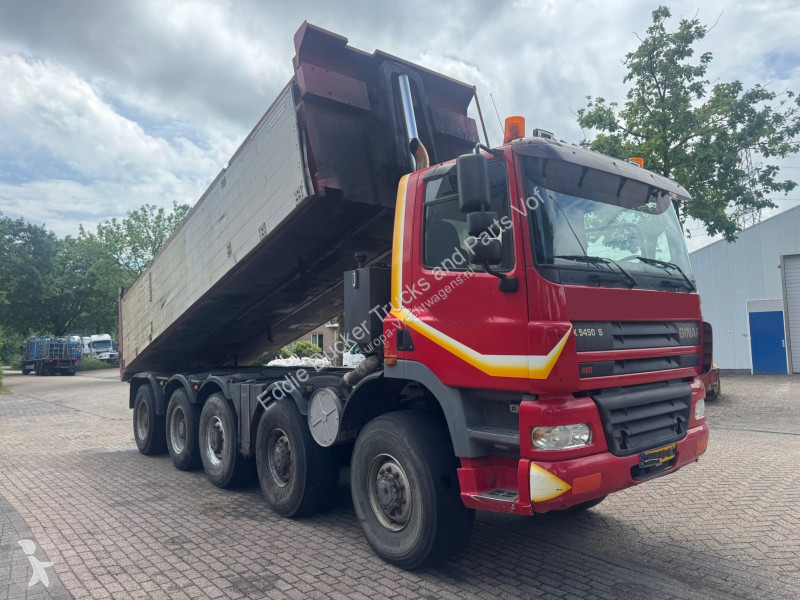 شاحنة Ginaf X 5450 S 10X 8 EURO 3 / MANUAL