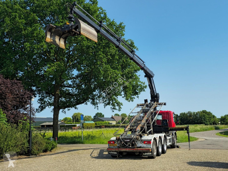 شاحنة Scania 410 CRANE/CONTAINER!! ZERO...