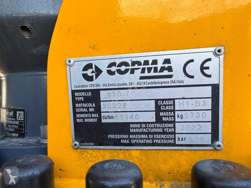 شاحنة DAF 530 COPMA 510.7 + FLYJIB + REMOTE +...