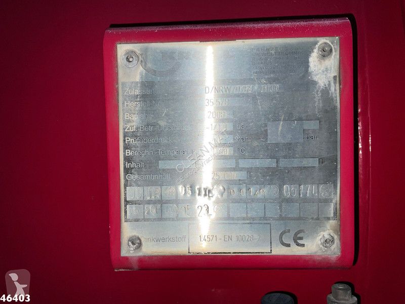 Oplegger Kroll 3-assige oplegger met Zuig/Spoel...