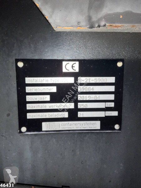 Camion MAN 26.420 Euro 6 HMF 21 Tonmeter...