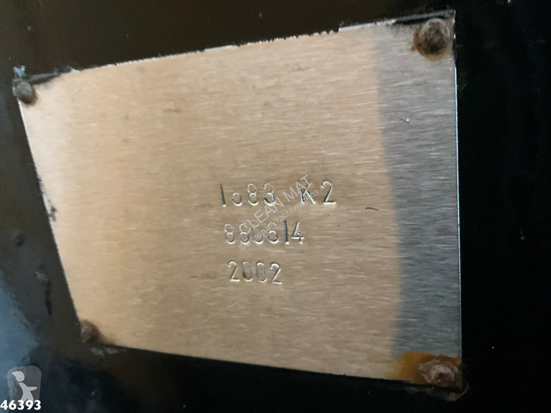 شاحنة DAF 360 HMF 16 Tonmeter laadkraan Just...