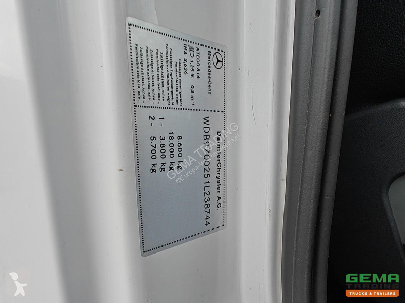 شاحنة Mercedes ATEGO  4x2 Day Cab (3 pers)...