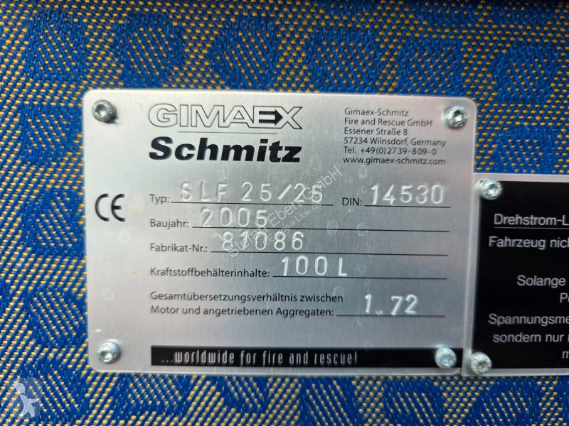 شاحنة MAN LE Feuerwehr Schaum-Löschfahrzeug...