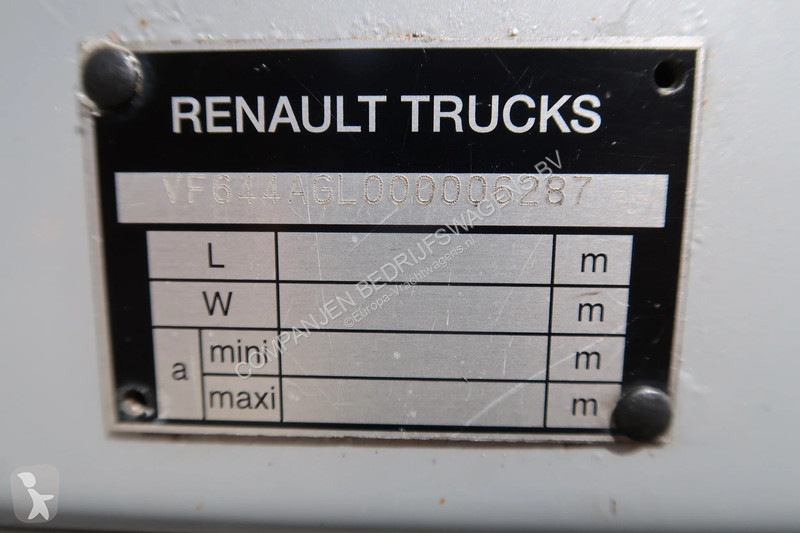 شاحنة Renault Hogedruk Reinigingstruck Cleaning...