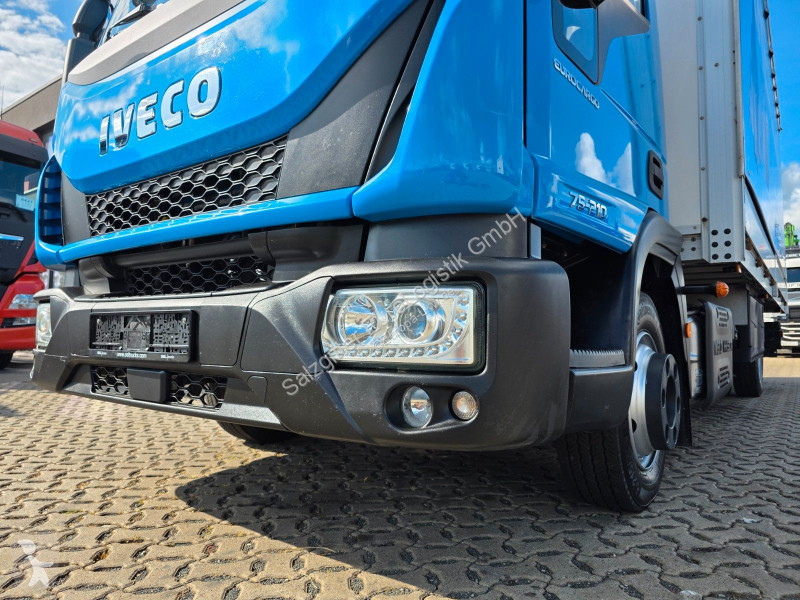شاحنة Iveco 75-210 / Ladebordwan