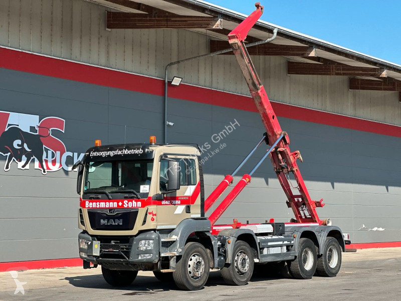 Camion MAN 35.420 8x4 BL MEILLER RK 30.70K Navi...