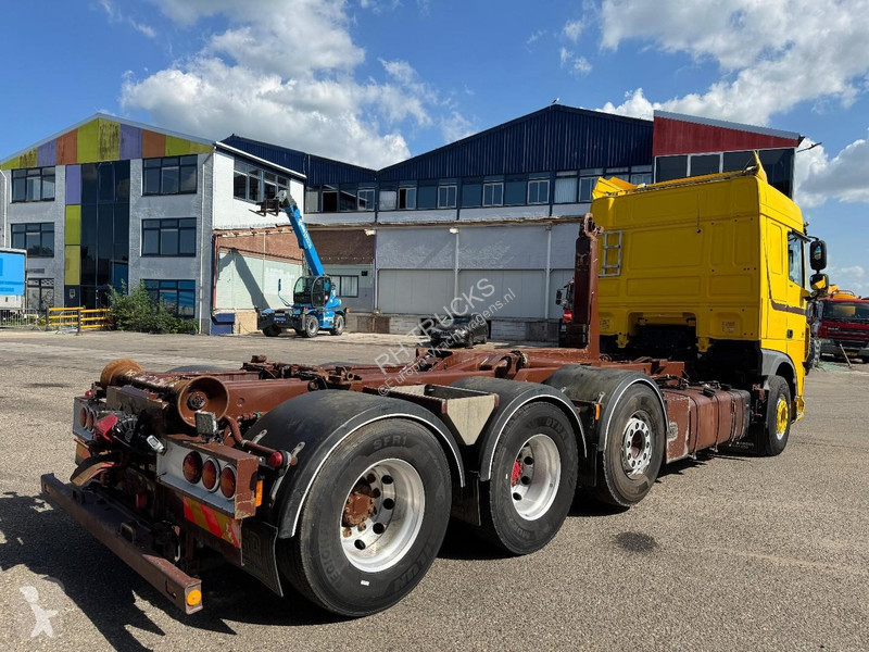 شاحنة DAF 510 8X2 EURO 6 + MEILLER 20 TON HOOKLIFT