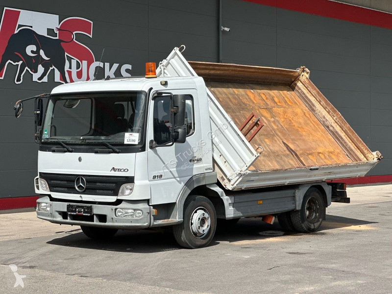 شاحنة Mercedes 818 4x2 BB MEILLER DSK /AHK/