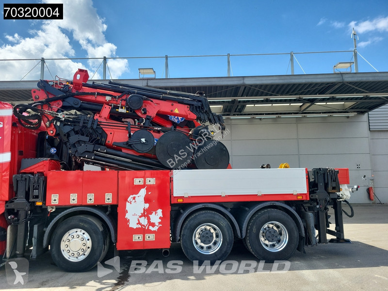 شاحنة Scania 490 8X4 EFFER 1750/8S + JIB 6S...