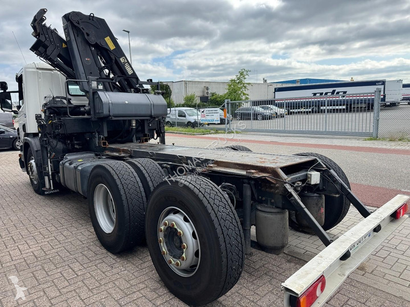 شاحنة Scania 360 6x2, HIAB 188 E-3, Chassis /...