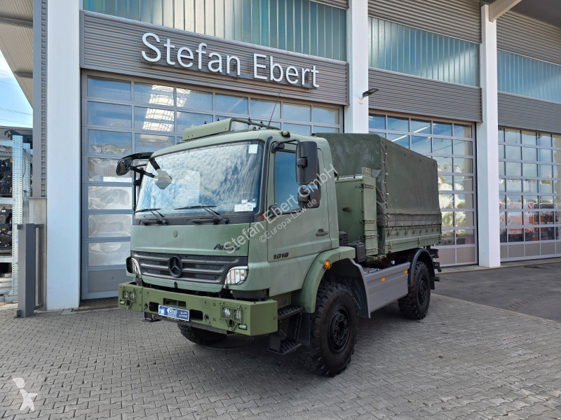 شاحنة Mercedes 1018 A 4x4 Pritsche Plane...