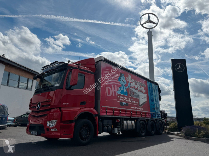 شاحنة Mercedes 3645 8x2/6 Hiab 358 E5 Jib 70X-3...