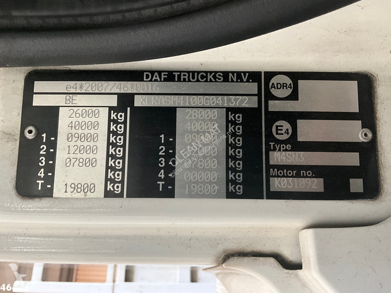 شاحنة DAF FAS  330 Euro 6 Palfinger 23 Tonmeter...