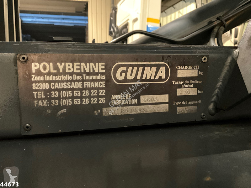 شاحنة Mercedes 816 Euro 5, 3 Ton haakarmsysteem