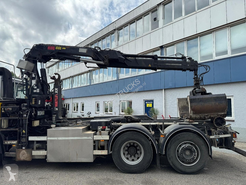 شاحنة DAF 75250 6X2 + HIAB 166 ES-3 + REMOTE +...