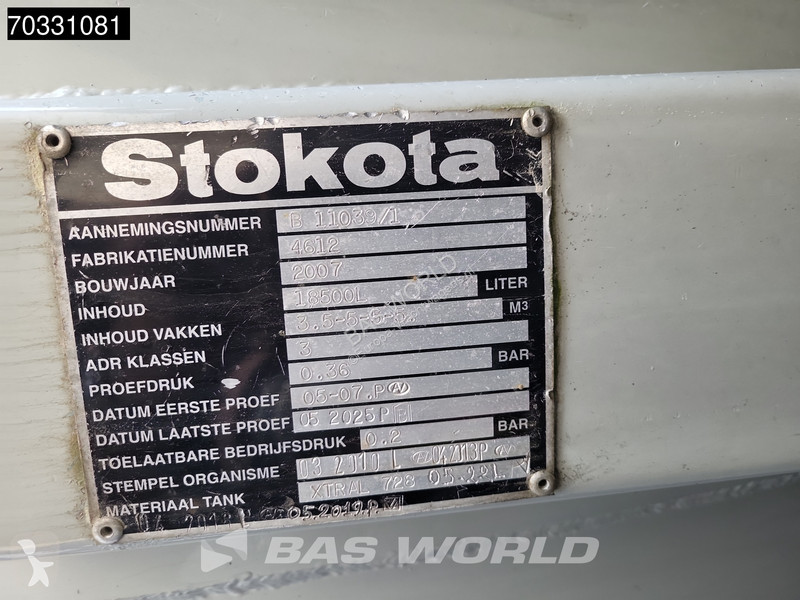 شاحنة Volvo 400 6X2 Stokota Fuel tanker 18.500...
