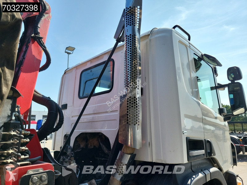 Kamion Scania 400 6X4 HMF 1444-Z2 Crane Remote...