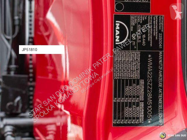 شاحنة MAN TGS 18.440 4x4H PALFINGER PK 23002...