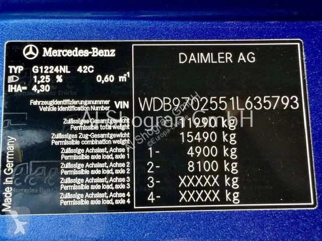 شاحنة Mercedes 1224 /Carrier Supra...