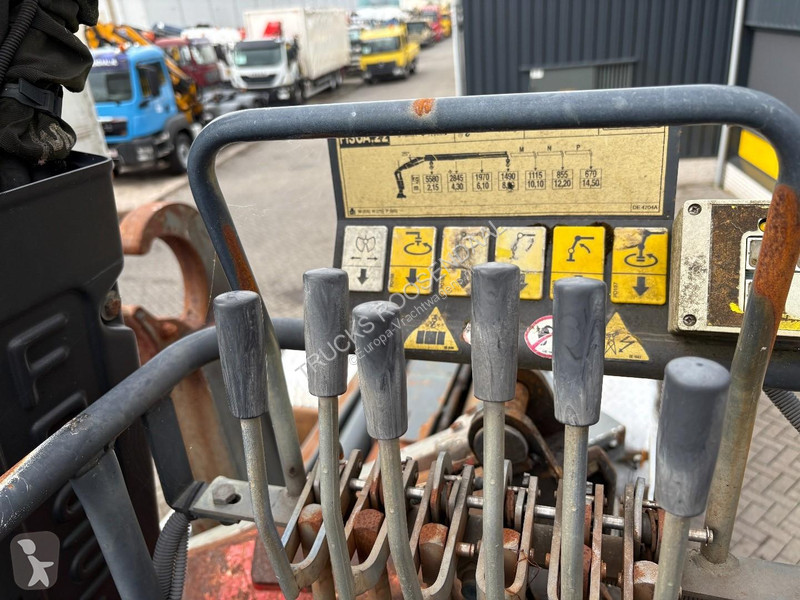 شاحنة Mercedes 2536 + FASSI F130 A - 2X EXT. +...