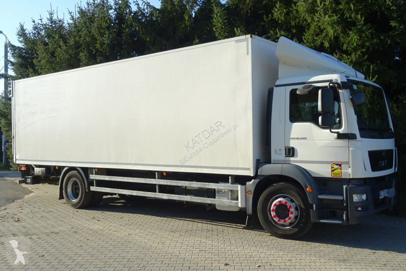 شاحنة MAN TGM 18.290 Euro 6 kontener 21 pal...