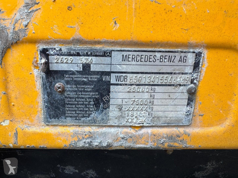 Béton Mercedes V8 6X4 PUTZMEISTER M32 + FULL...