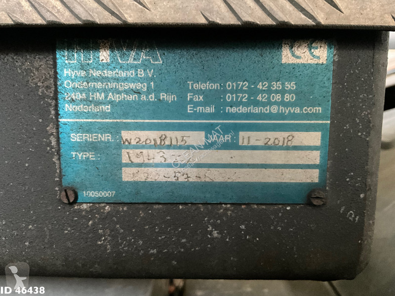 Volvo 460 8x4 Euro 6 HMF 19 Tonmeter Z-kraan truck