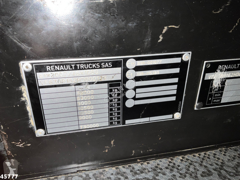 Renault C 460 Euro 6 8x4 Palfinger 19 Tonmeter...