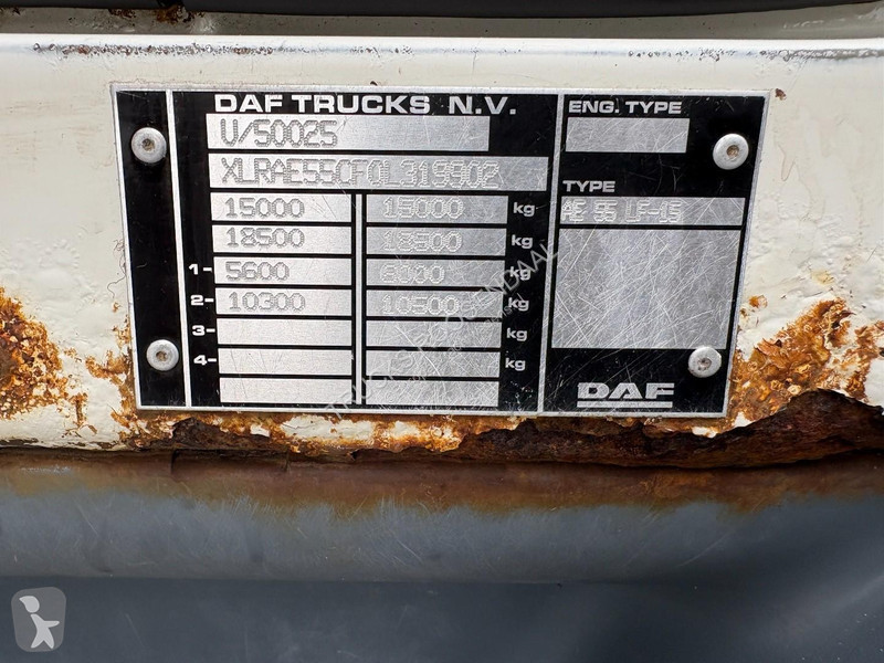 Грузовик DAF 55220 + HMF 735 K2 -- 2X EXT. +...