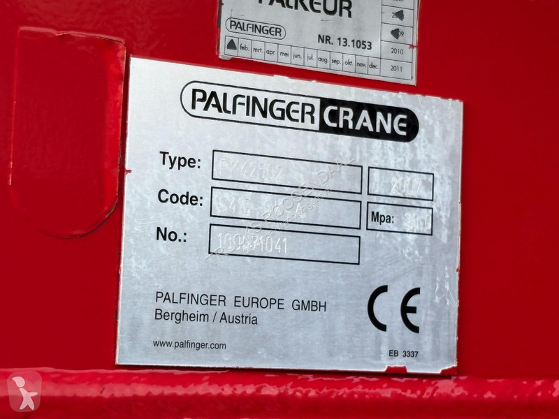 Lastbil DAF 85410 + PALFINGER PK 42502-- 6X...
