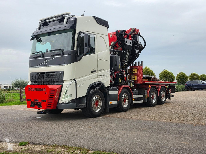 شاحنة Volvo 540 8x2 CRANE TRUCK FASSI 1450...