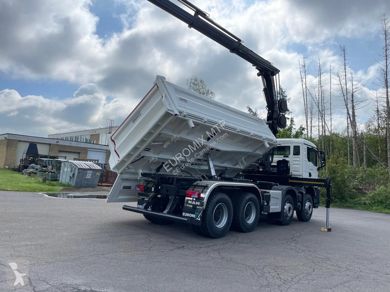 MAN TGS TGS 8x4/Euro6e EuromixMTP Kipper Hiab...
