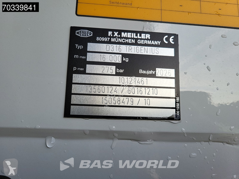 Kamion Iveco XWay 540 6X4 NEW! MEILLER D316...