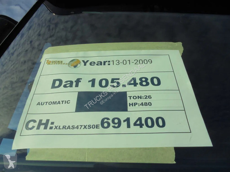 Camion DAF 105480 + 6X2 + Discounted from 16.950,-