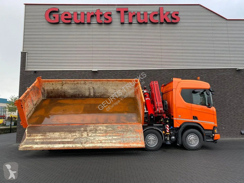 Kamion Scania R650 V8 NS XT 8X4 + KIPPER +...