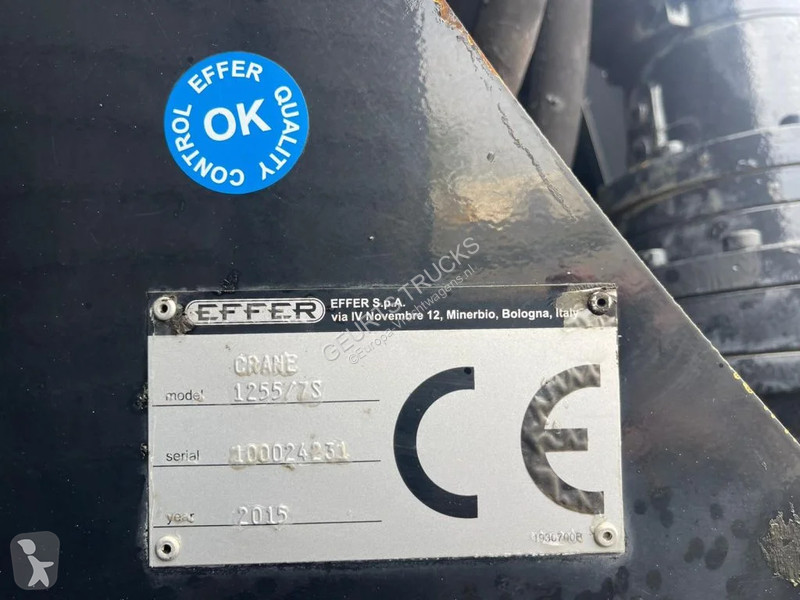 Lastbil Volvo FMX 540 10X4 + EFFER 1255/7S +...