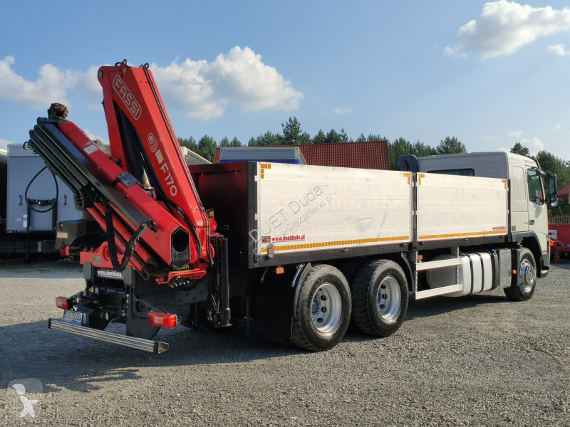 Kamion Volvo FM 440 6x4 HDS FASSI F170 Składany...