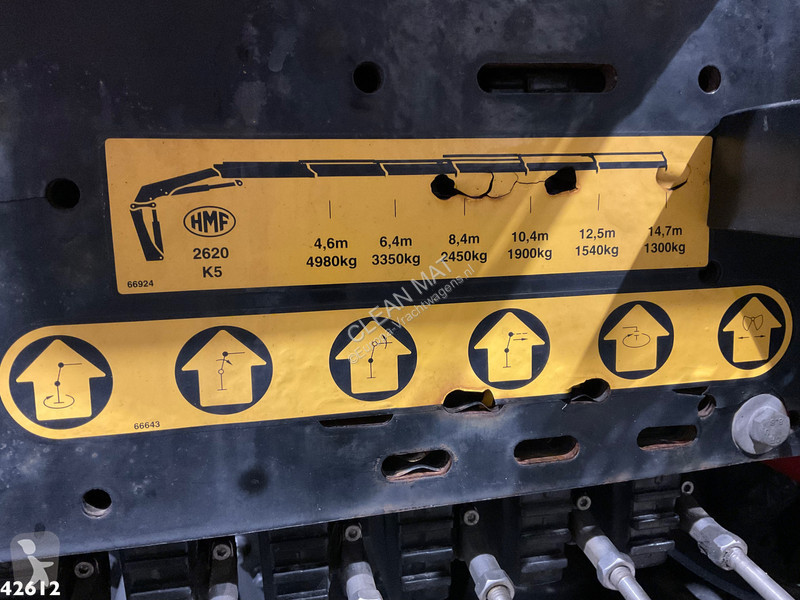 Camion MAN TGS 8x2 Euro 6 HMF 26 Tonmeter...