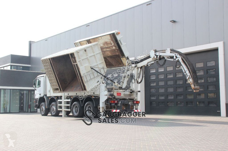 Camion Mercedes 4141 RSP 2014 Saugbagger 8x8