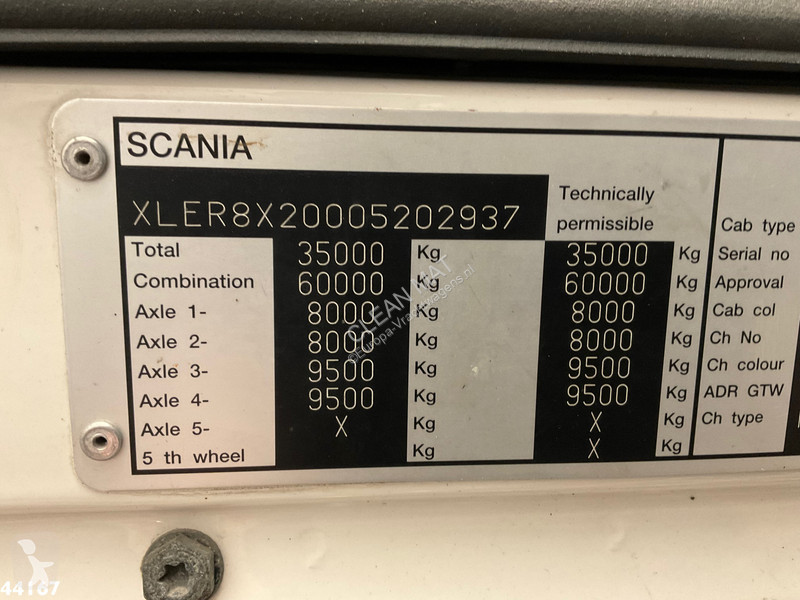 Camion Scania 480 Amco Veba 95 Tometer...