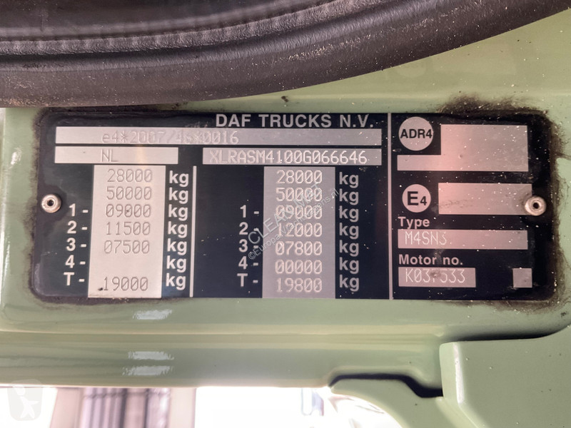 Kamion DAF FAS  400 Euro 6 VDL 21 Ton...