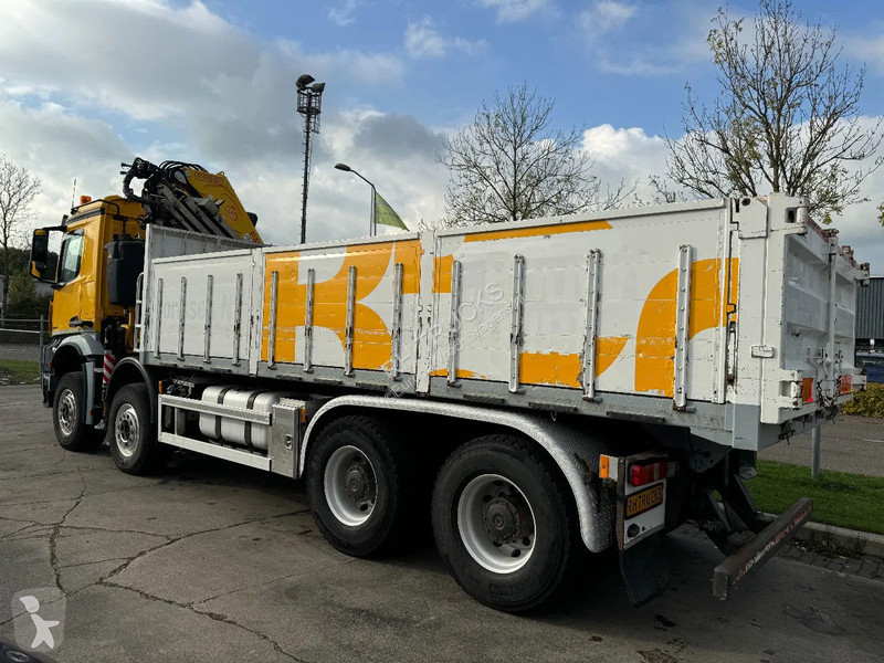 Kamion Mercedes 4448 8X4 + EURO 6 + FASSI F315...