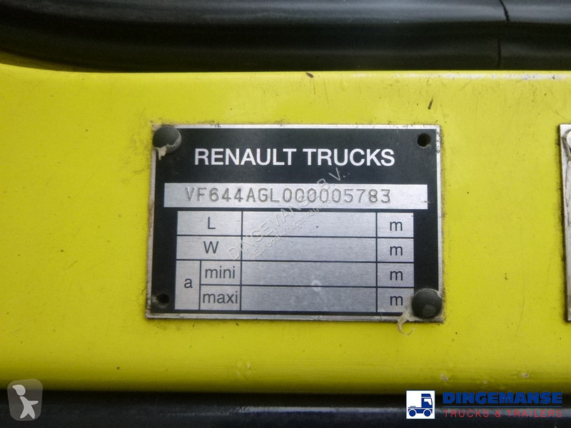 Camion Renault 180.14 dxi 4x2 RHD Euro 5 vacuum...
